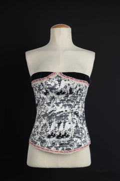 Top bustier Christian Lacroix Años 2000