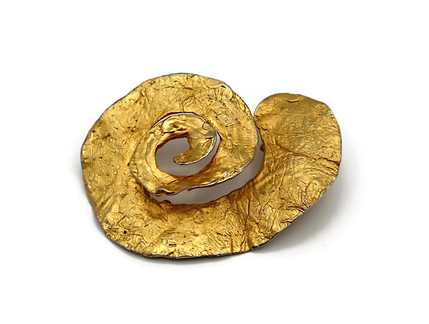 CHRISTIAN LACROIX by CHRISTIANE BILLET Vintage Massive Clip-On Earrings For Sale 6