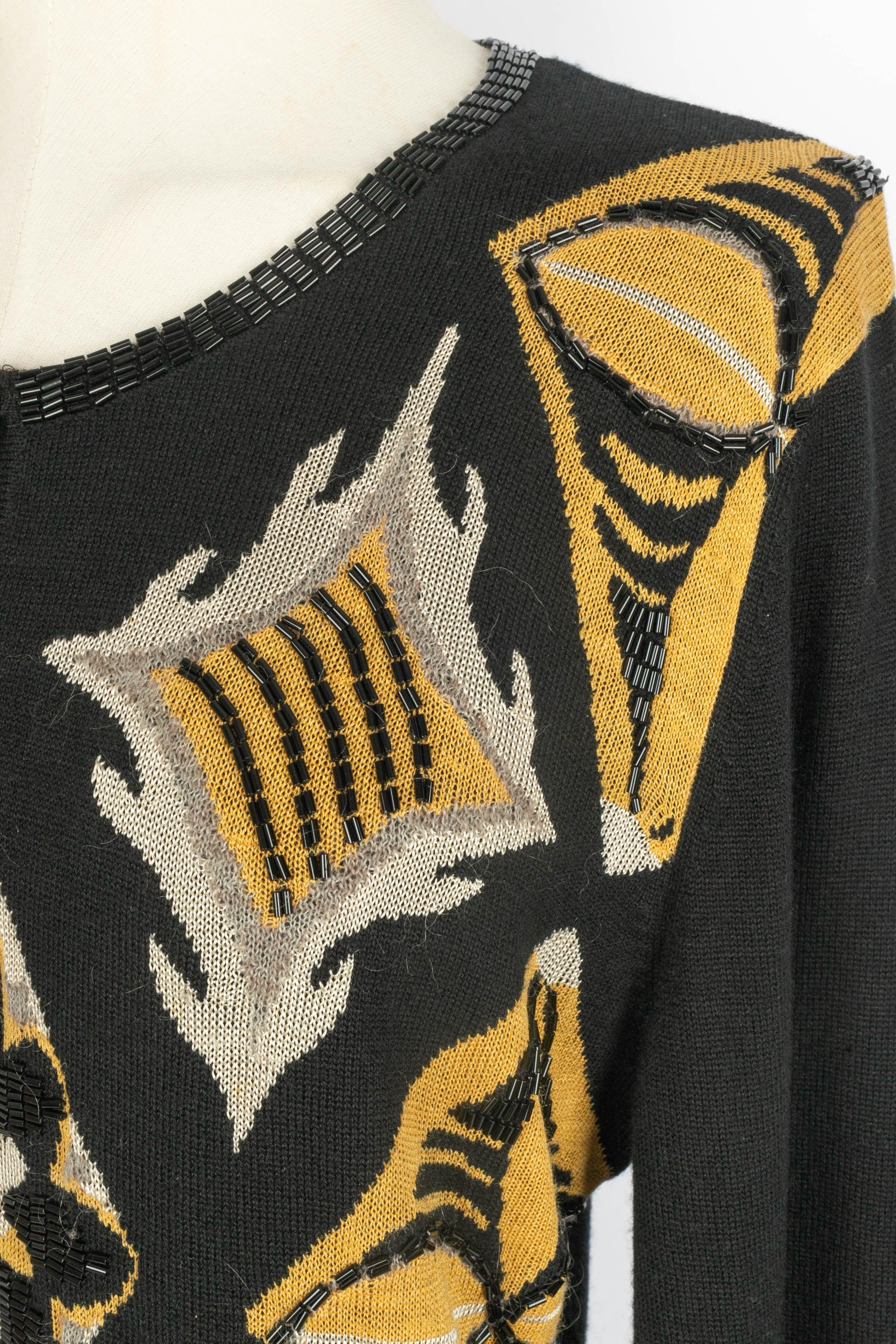 Chaqueta de punto Christian Lacroix en venta 3