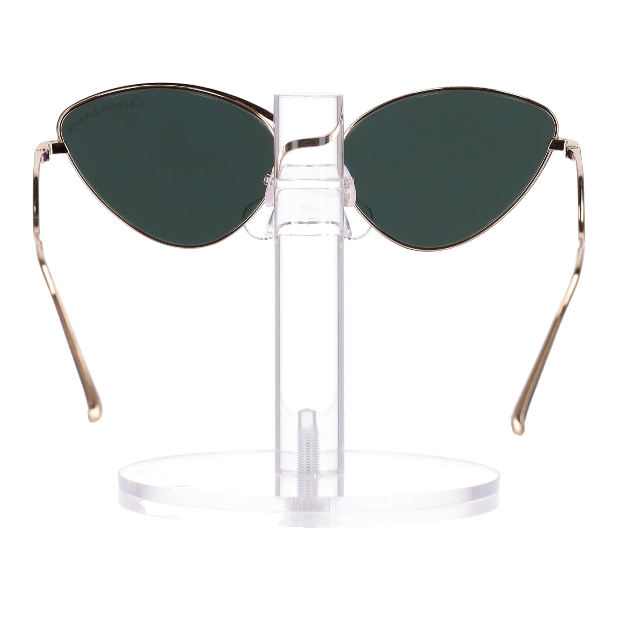 Christian Lacroix Cat-Eye Sunglasses In Excellent Condition For Sale In London, GB