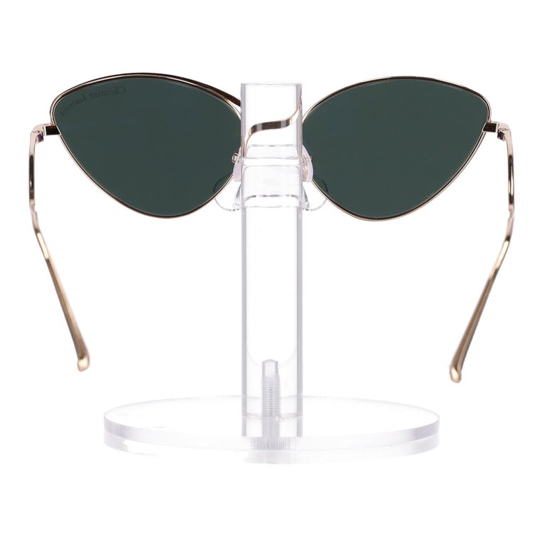 Christian Lacroix Cat-Eye Sunglasses For Sale at 1stDibs display picture 1