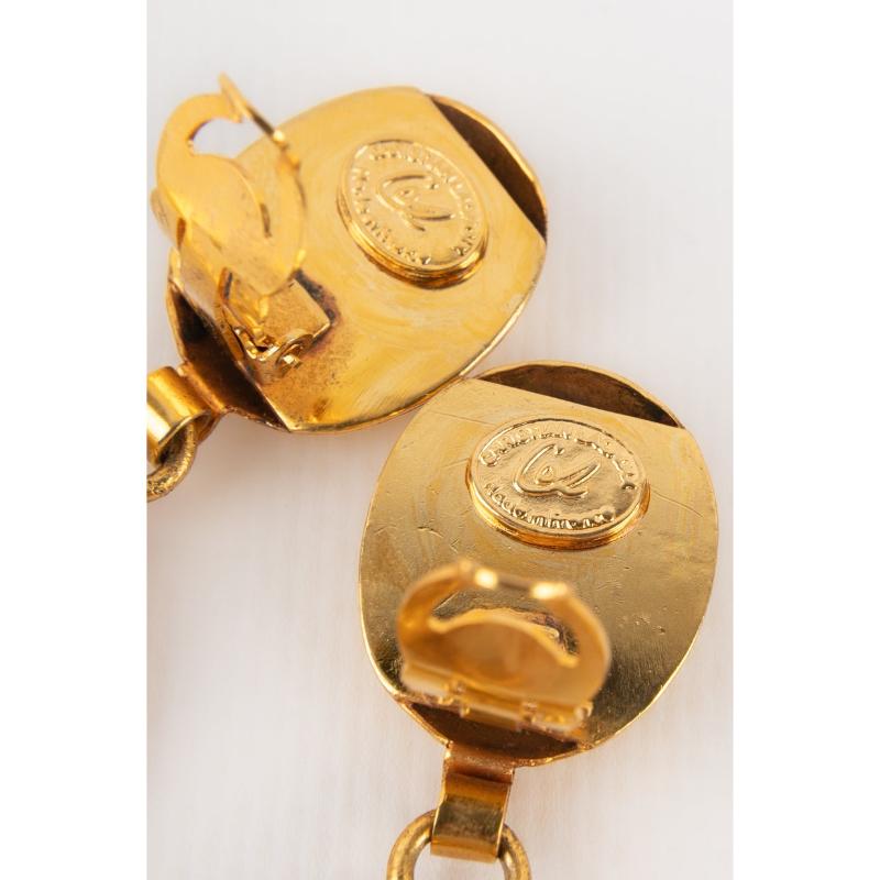 Christian Lacroix Clip-on Earrings, 1990s For Sale 1