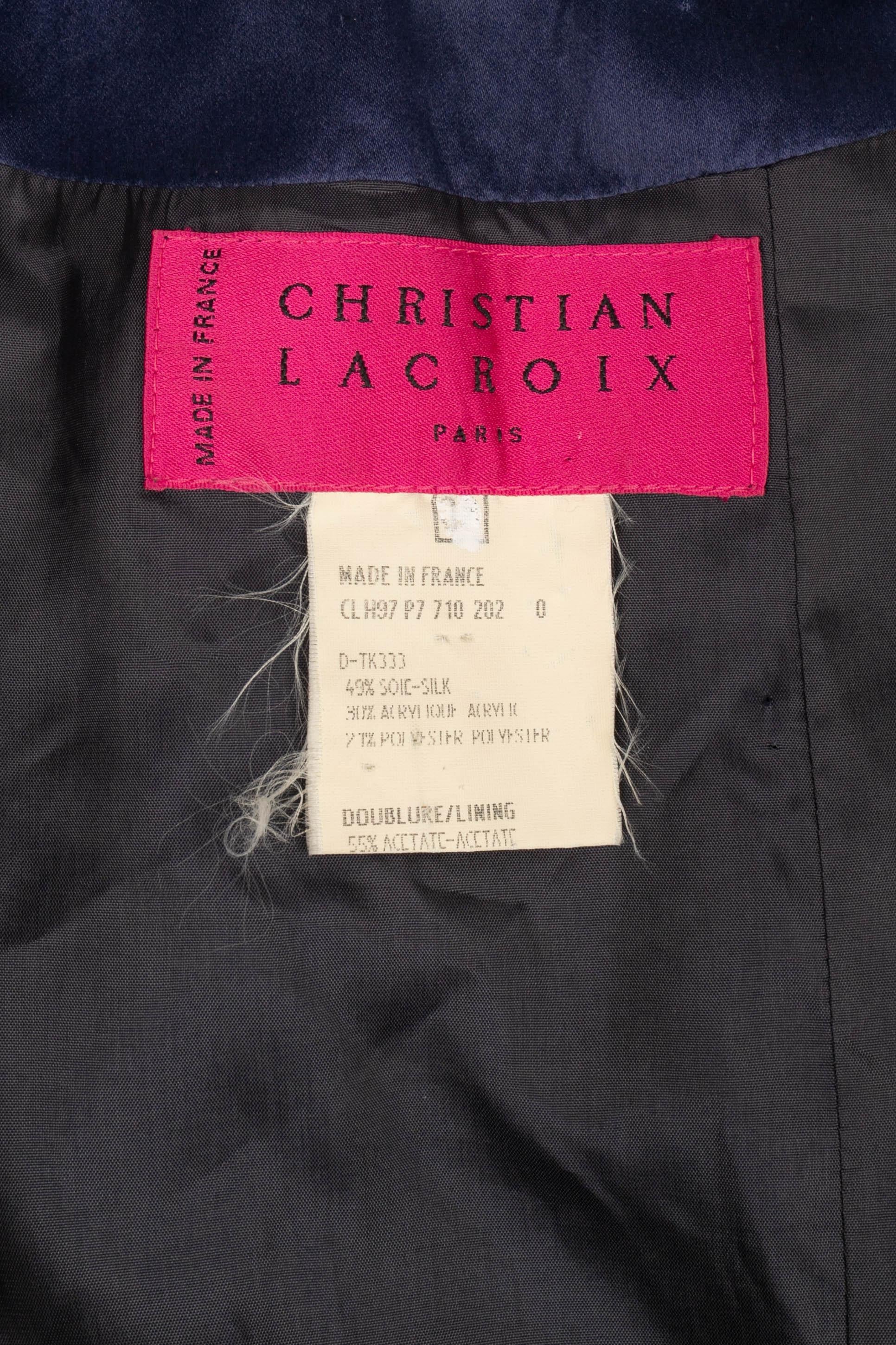 Christian Lacroix coat Winter 1997 For Sale 5