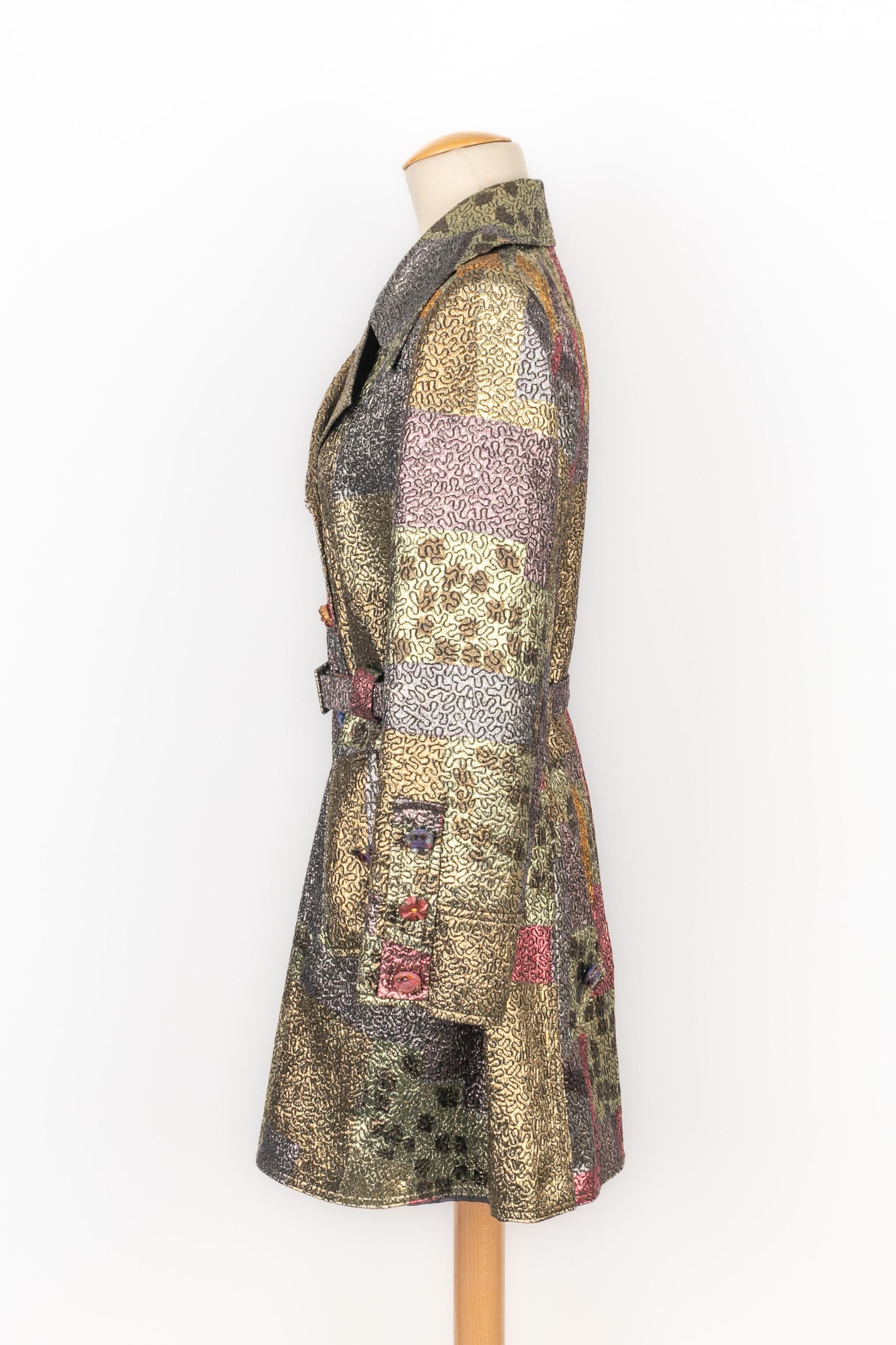Christian Lacroix coat Winter 1997 In Excellent Condition For Sale In SAINT-OUEN-SUR-SEINE, FR