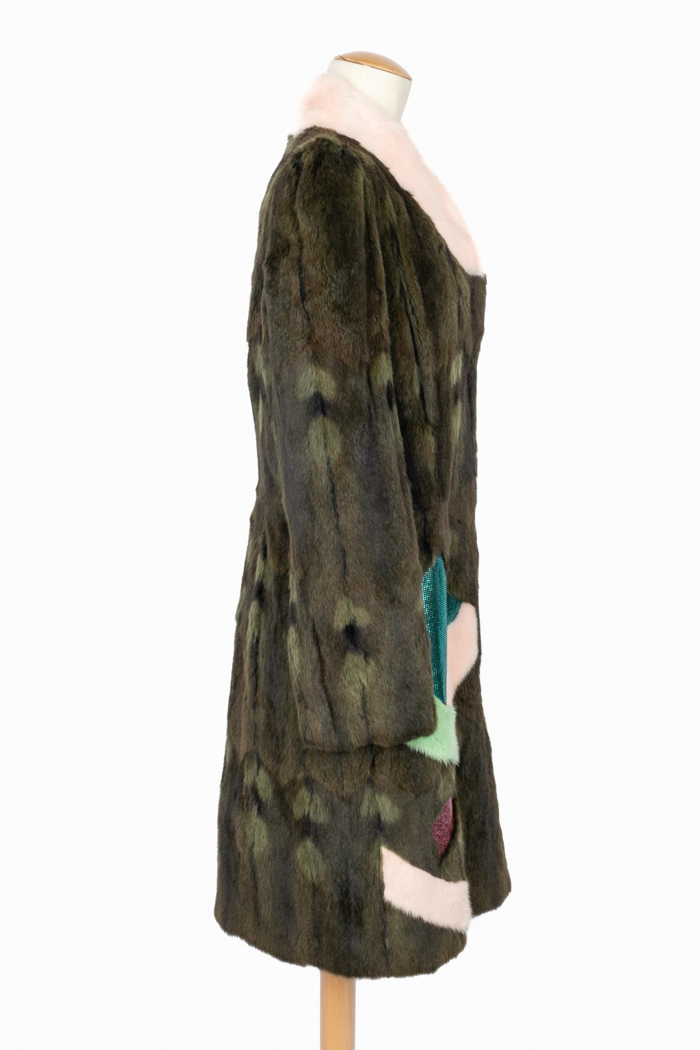 Donna Christian Lacroix coat winter 2000 in vendita