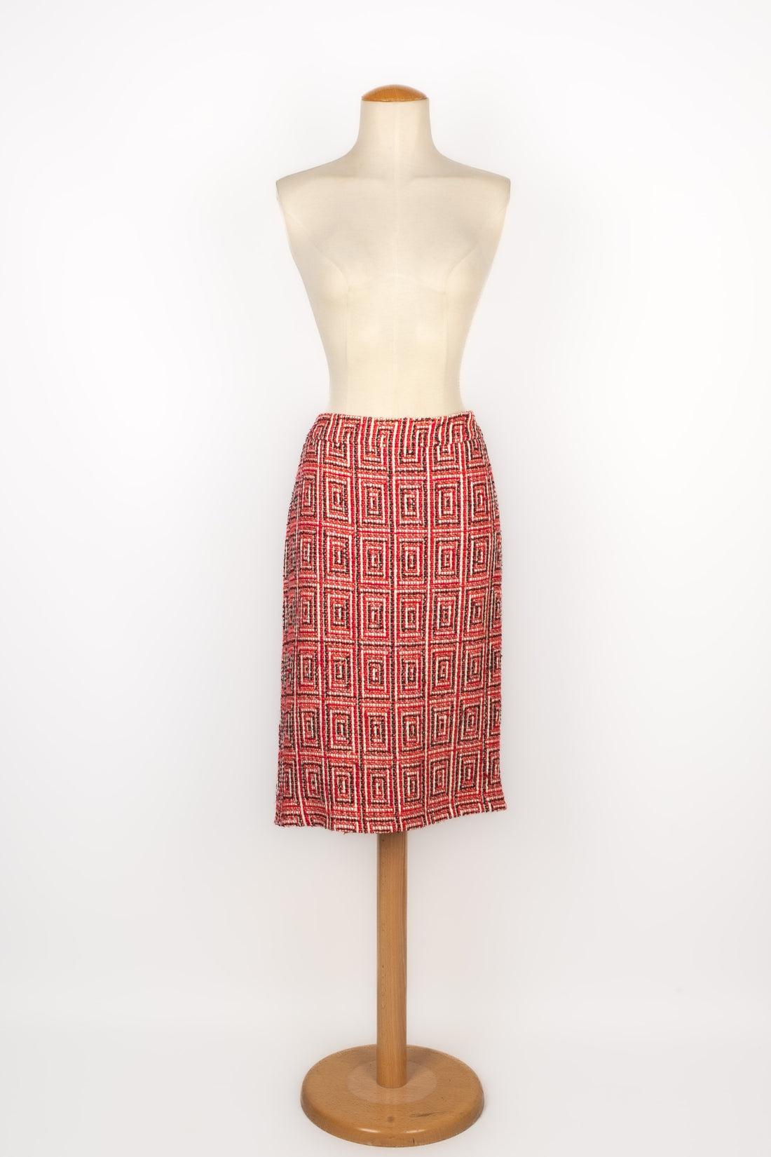 Christian Lacroix Cotton Tweed Suit For Sale 2