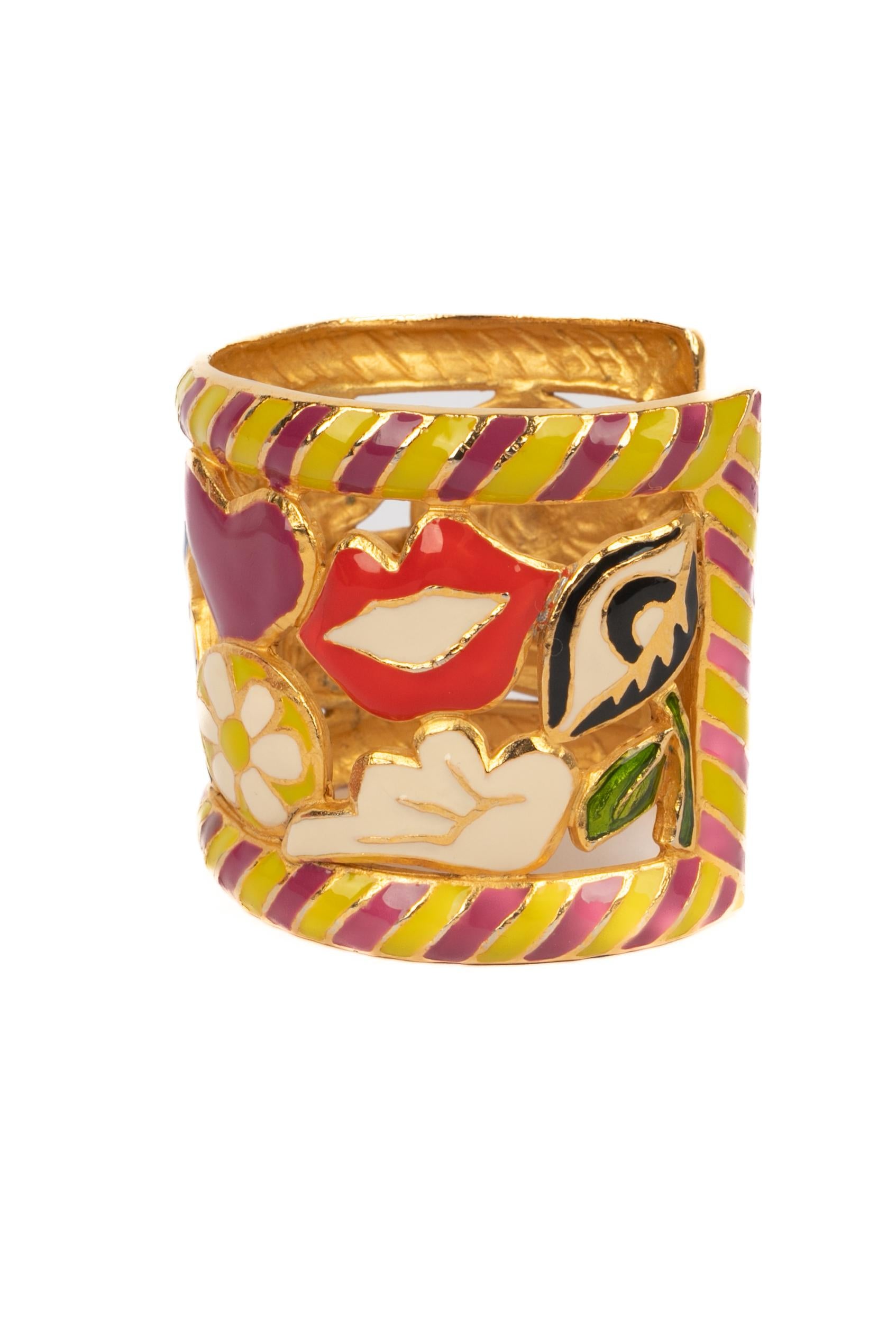 Christian Lacroix Manschettenarmband im Angebot 1