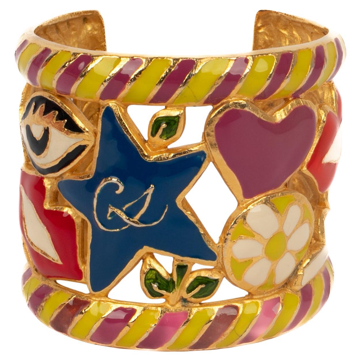 Christian Lacroix Manschettenarmband im Angebot