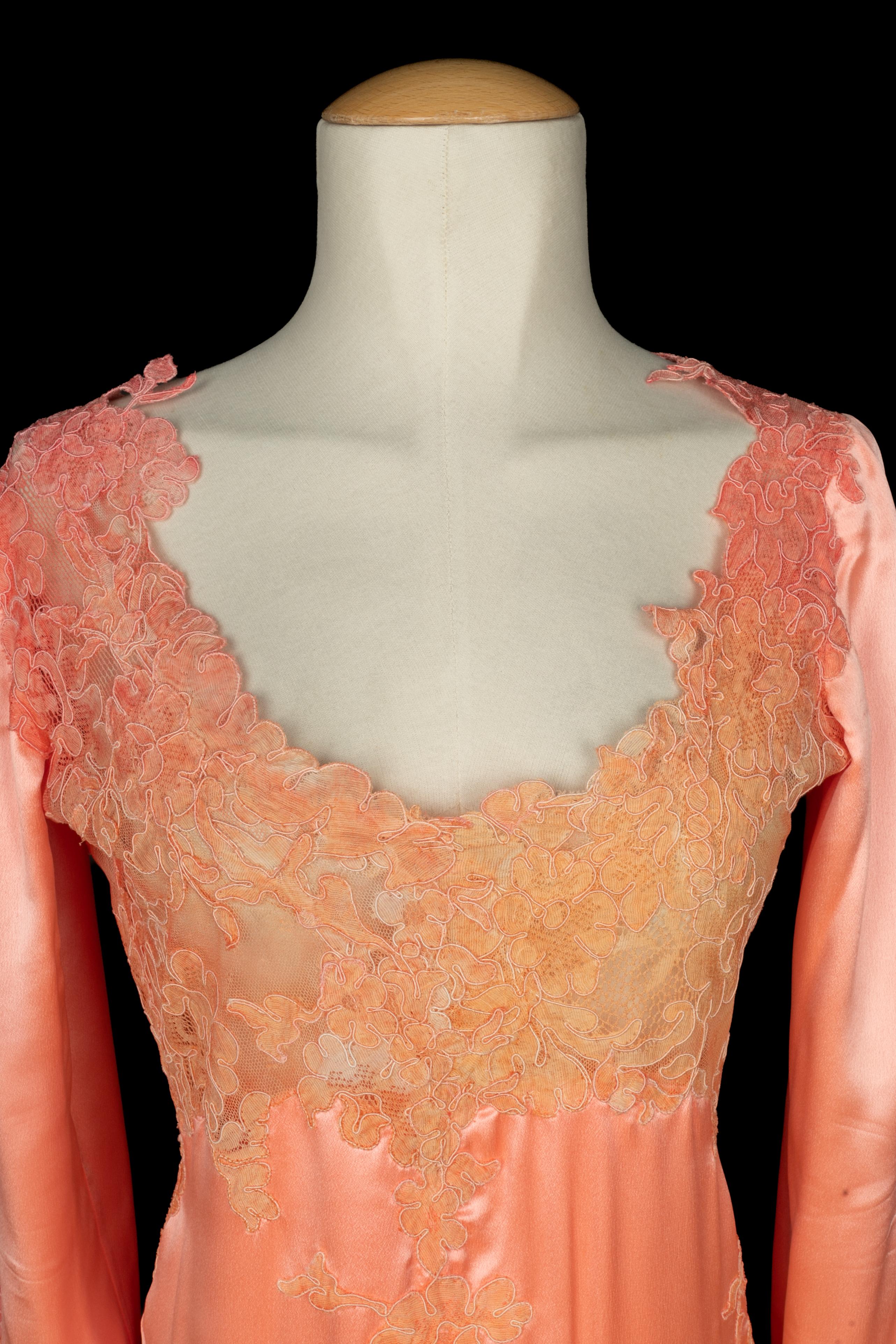 Robe haute couture Christian Lacroix Excellent état - En vente à SAINT-OUEN-SUR-SEINE, FR