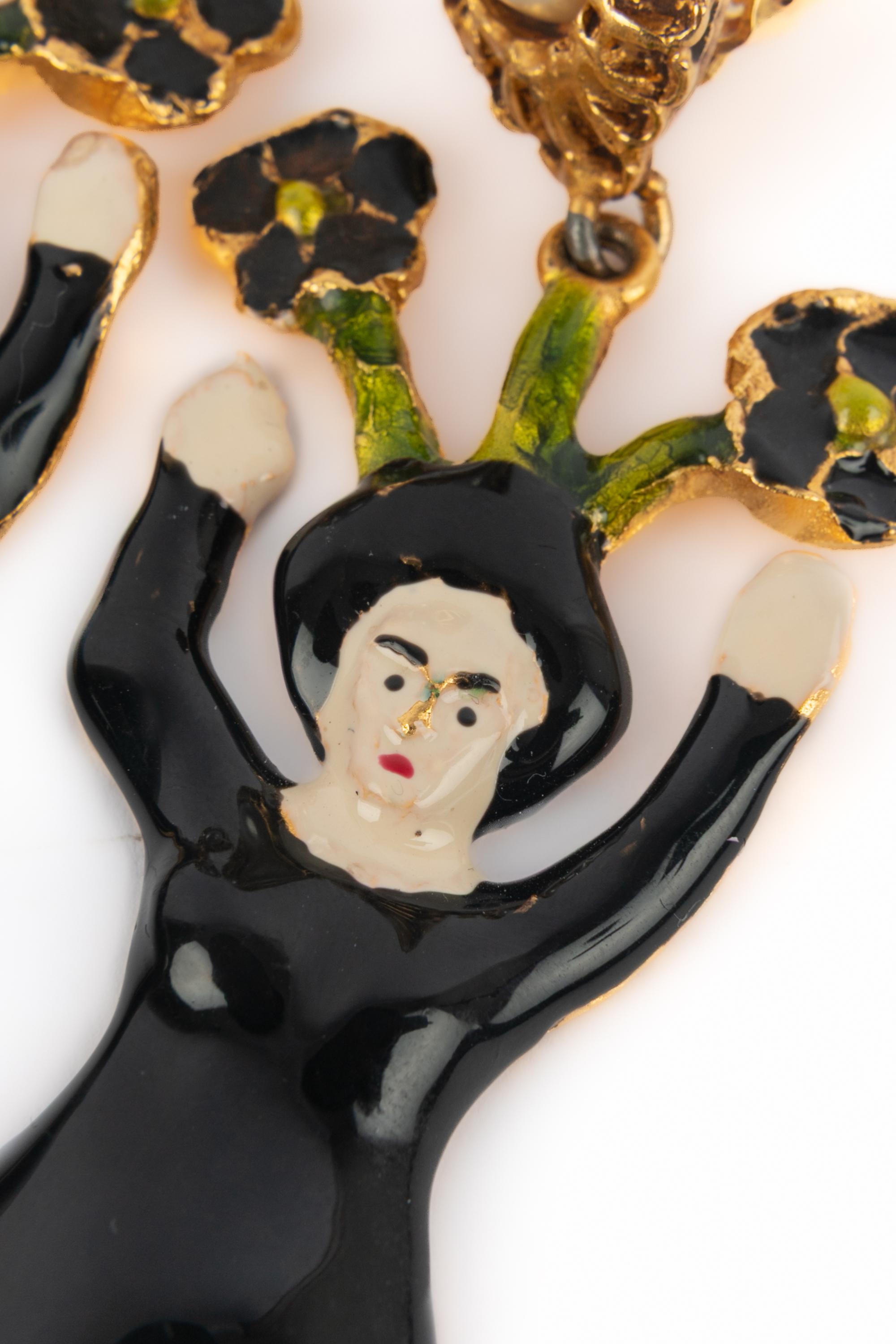 Boucles d'oreilles Christian Lacroix été 1994 en vente 2