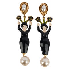 Christian Lacroix earrings Summer 1994