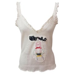 Christian Lacroix Embroidered top size M