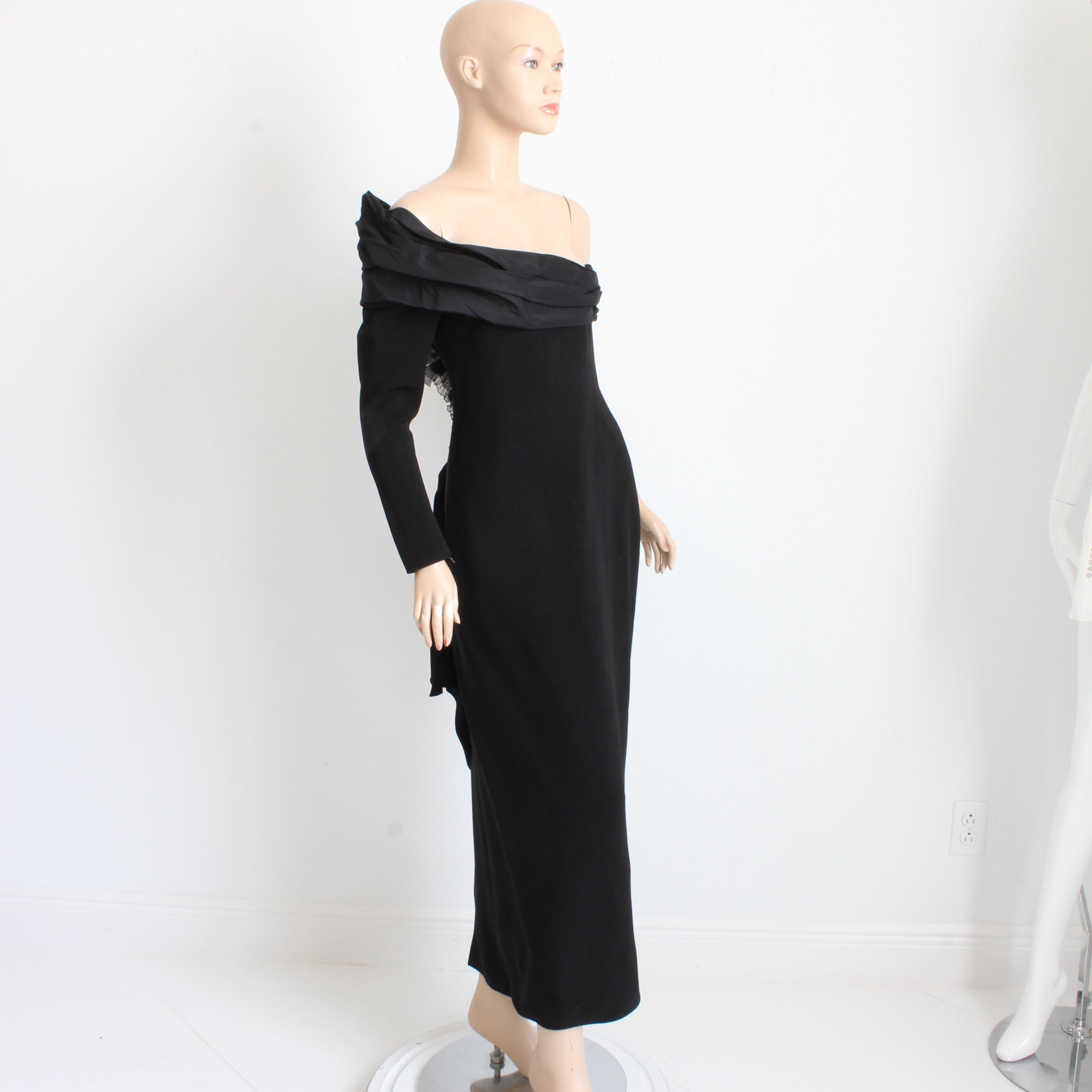 Christian Lacroix Evening Gown Corset Haute Couture Numbered Silk Crepe Rare XS In Good Condition For Sale In Port Saint Lucie, FL