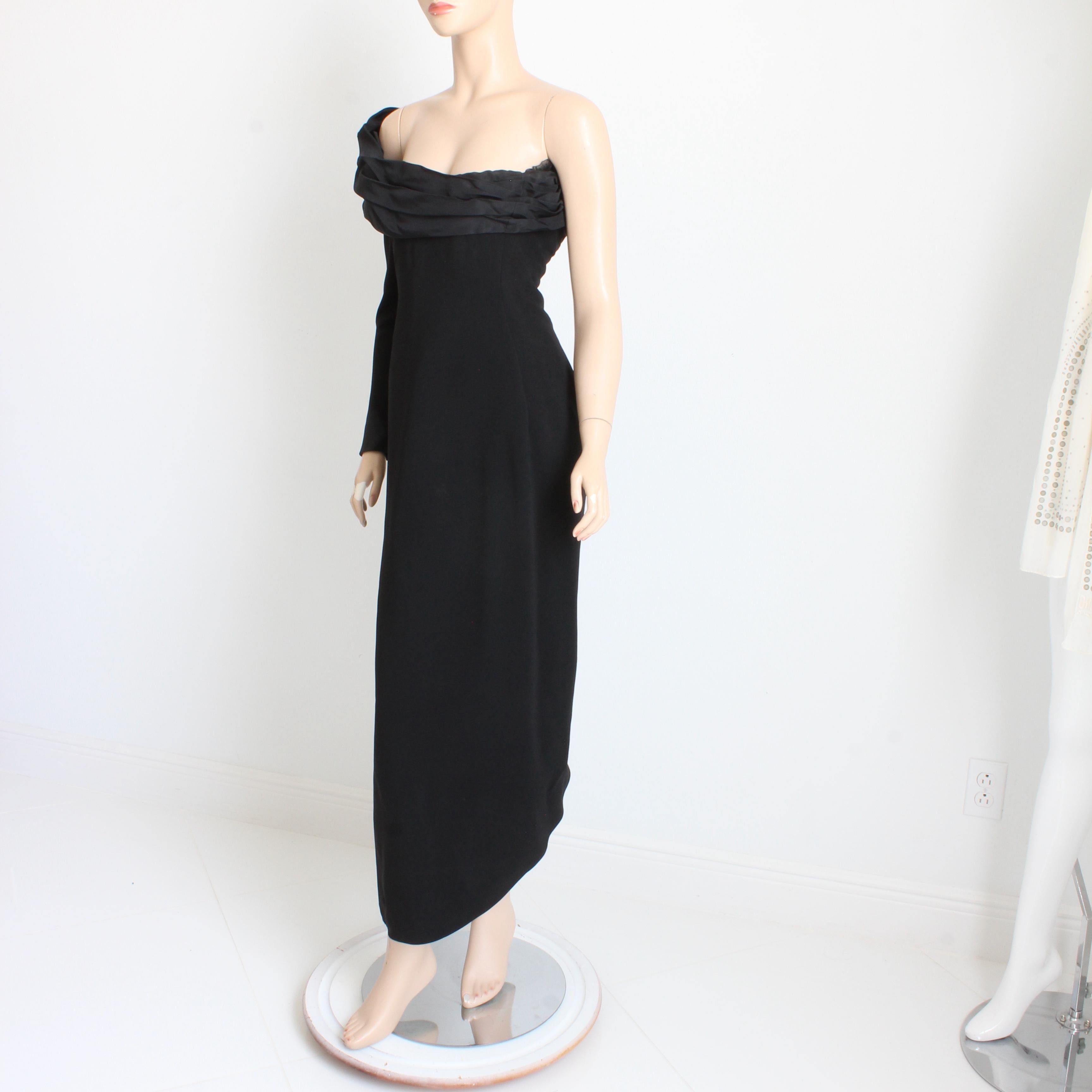 Christian Lacroix Abendkleid Korsett Haute Couture nummeriertes Seidenkrepp Selten XS im Angebot 3