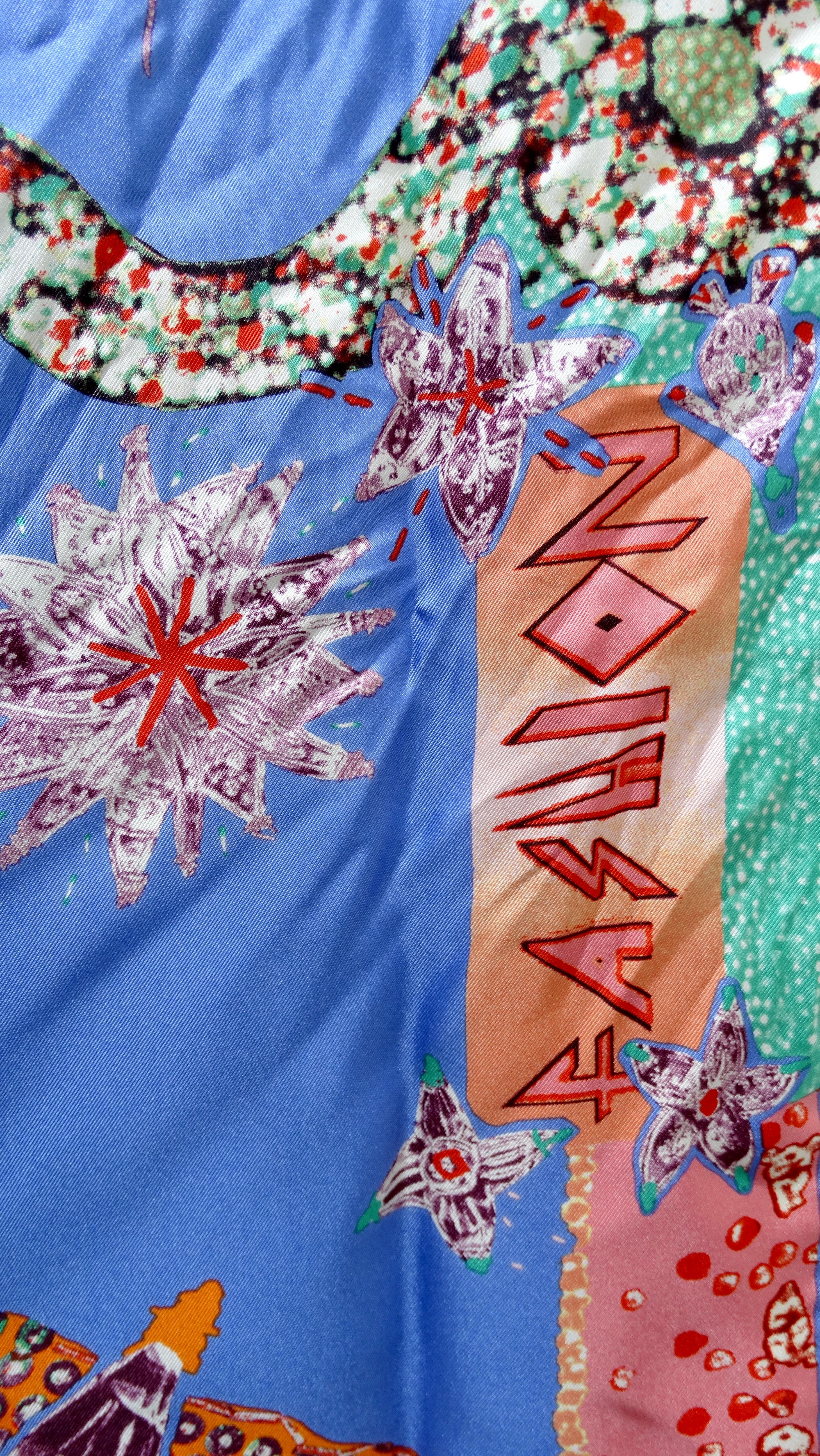 da uomo o donna Sciarpa 'Fashion' anni '80 di Christian Lacroix