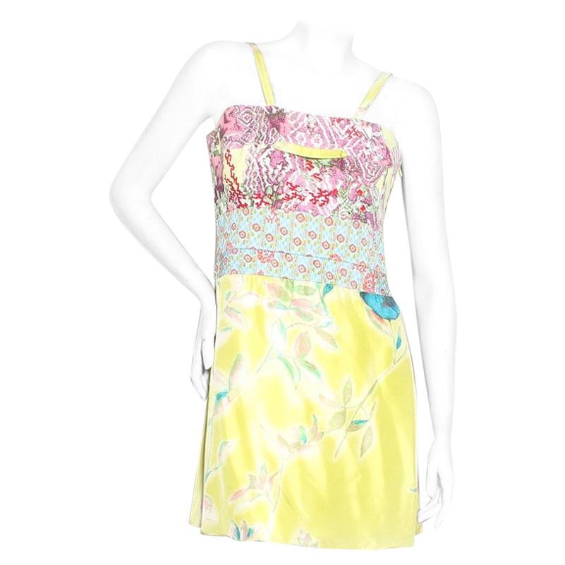 Christian Lacroix Floral Mini Dress For Sale