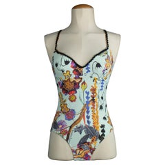 Christian Lacroix flower swimsuit