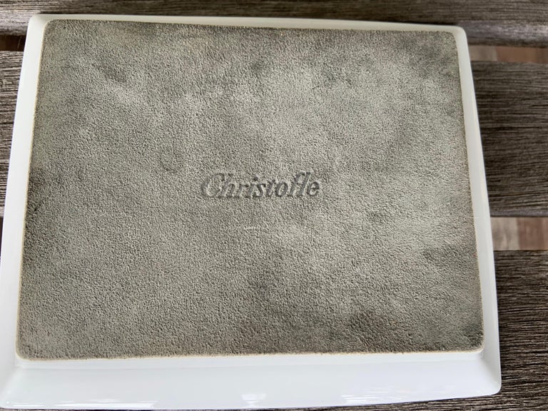 Christian Lacroix for Christofle Gold Starburst Decorated Tray For Sale