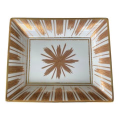 Christian Lacroix for Christofle Gold Starburst Decorated Tray