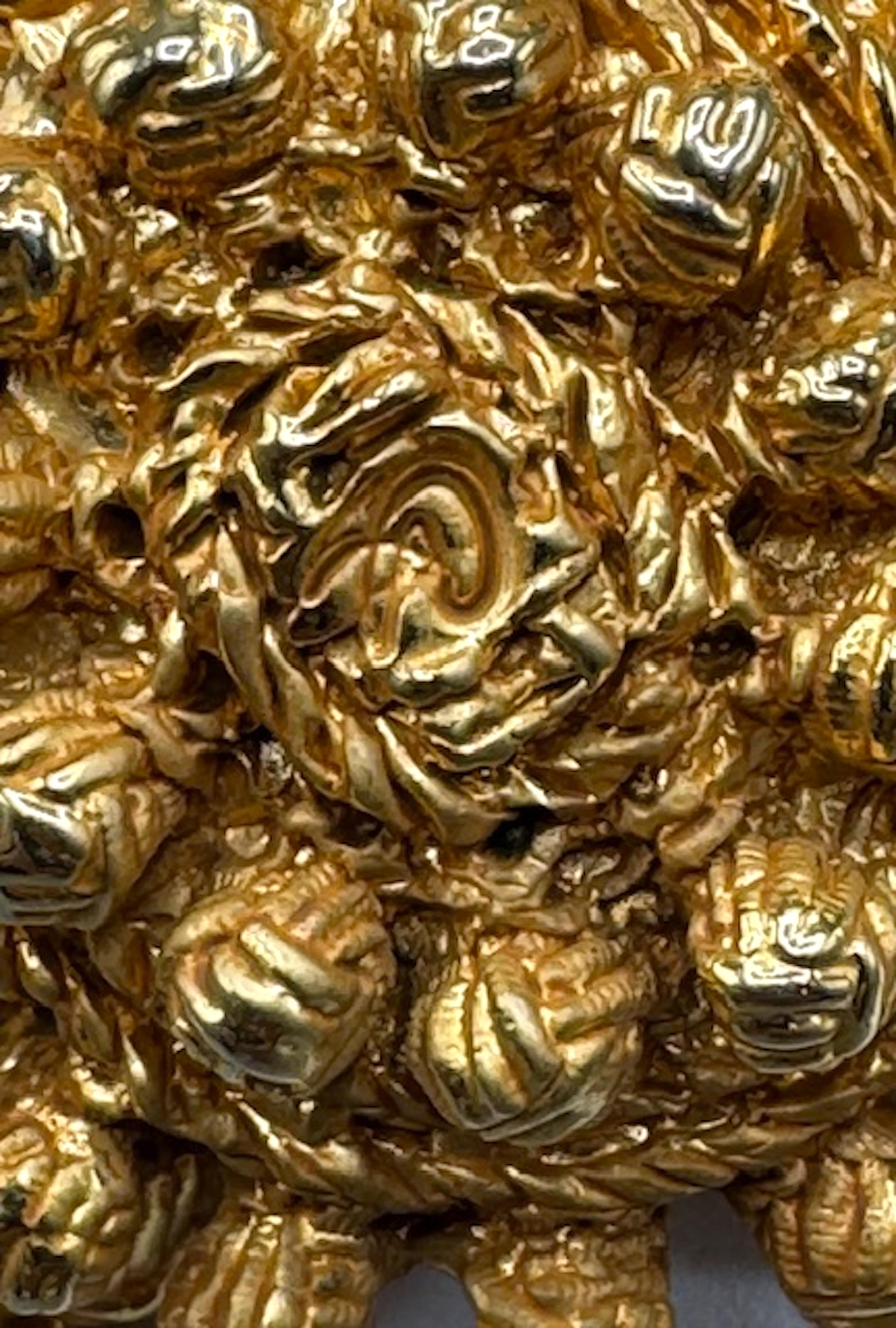 Christian Lacroix Gold 3 Strand Bead Necklace 3