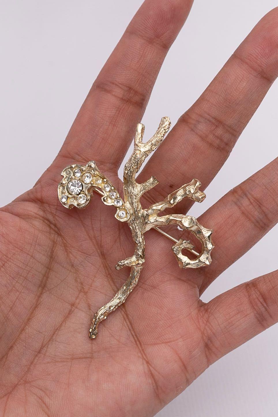 Christian Lacroix Goldbrosche im Angebot 1