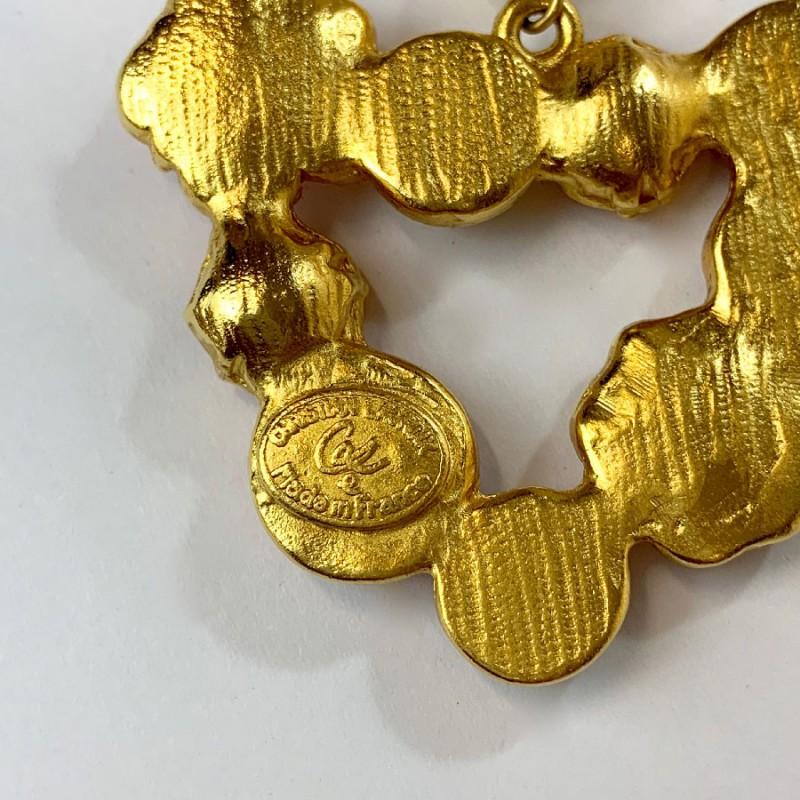 Women's Christian Lacroix Golden Heart Pendant