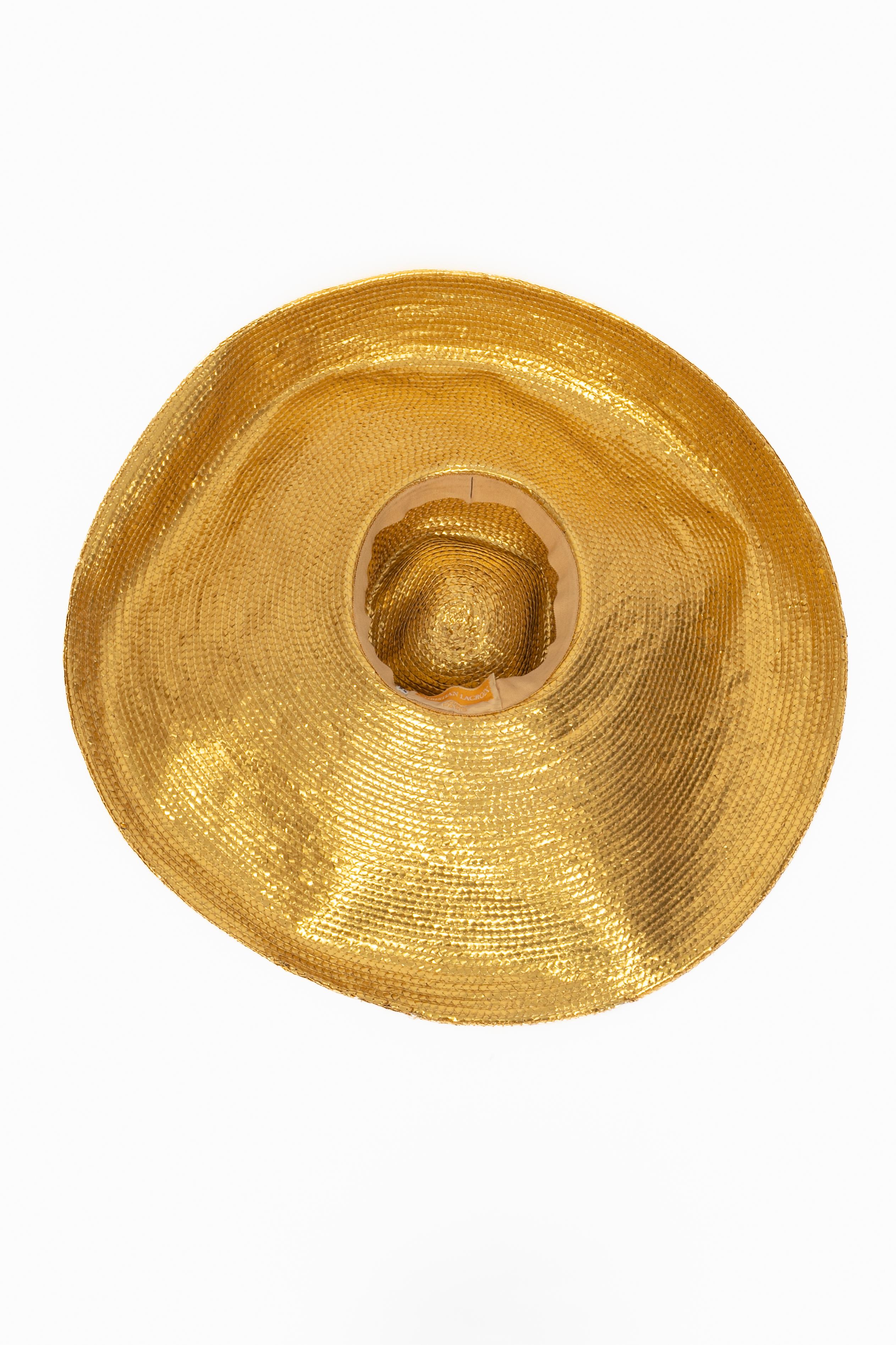 Donna Cappello Christian Lacroix Haute Couture primavera 1992 in vendita