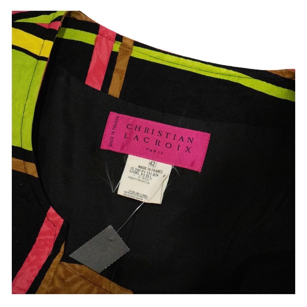 Christian Lacroix Jacket Spring1997 In Good Condition For Sale In Los Angeles, CA