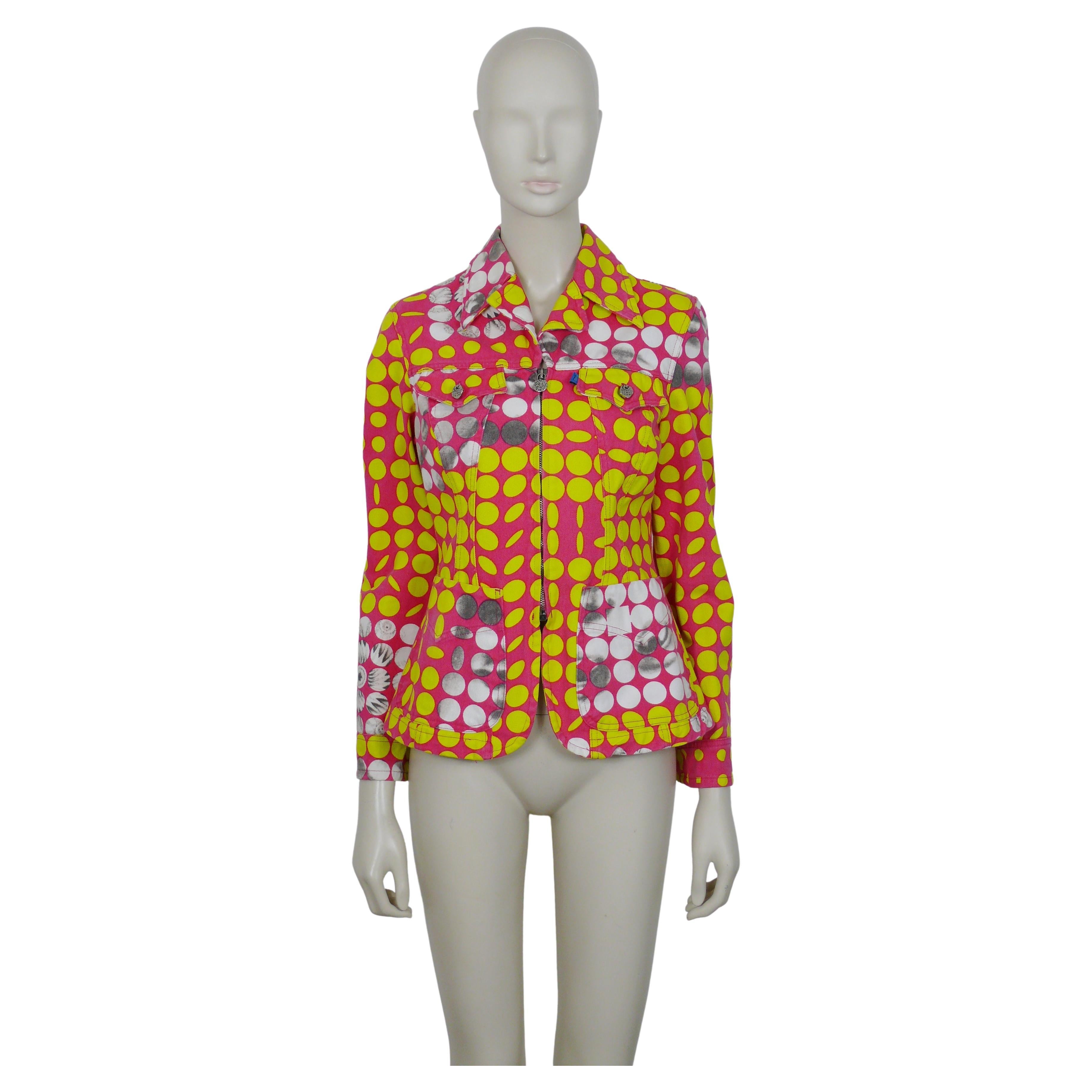 90s CHRISTIAN LACROIX Houndstooth Jacket