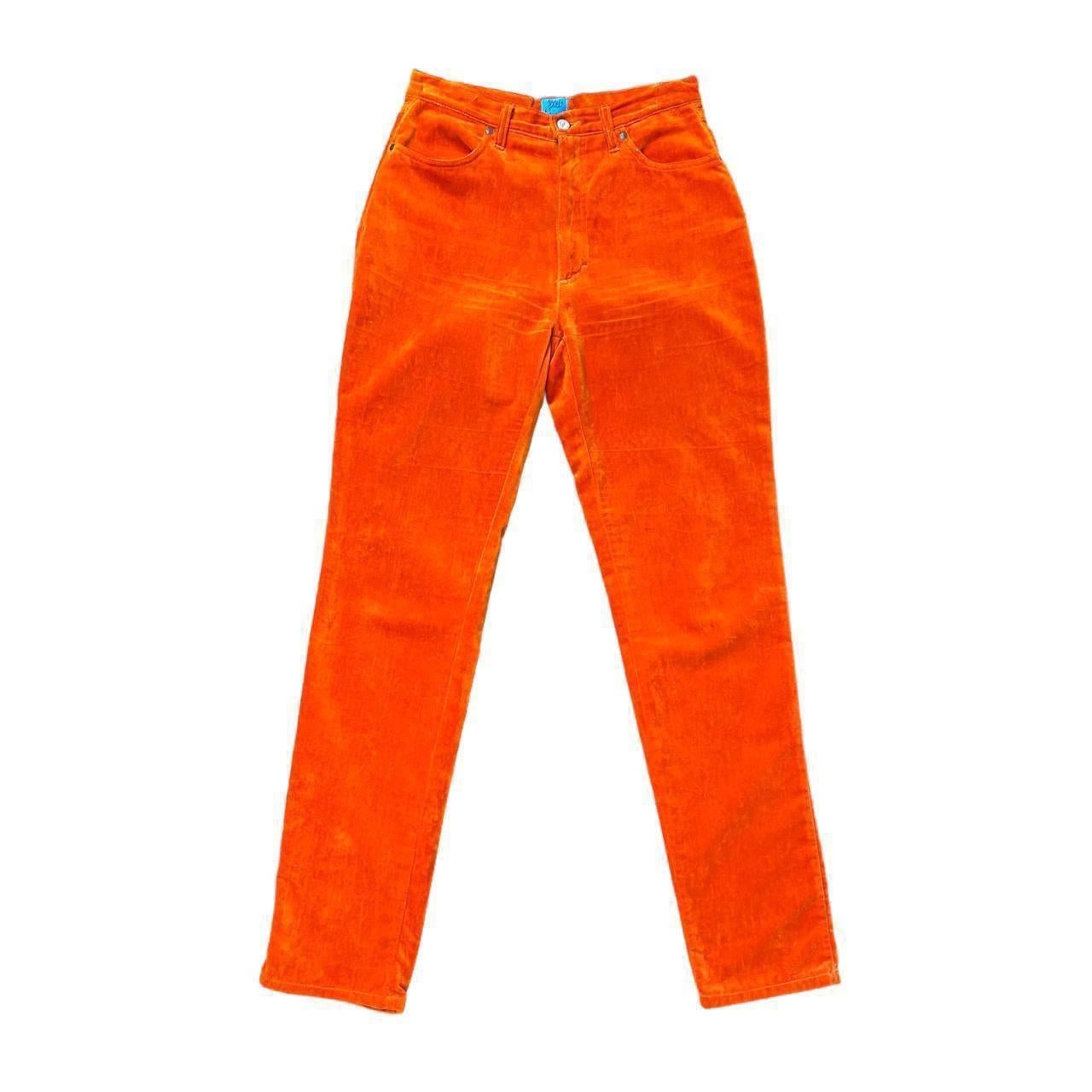 Christian Lacroix Jeans  Vintage Samt Hose mit hoher Taille im Angebot 1