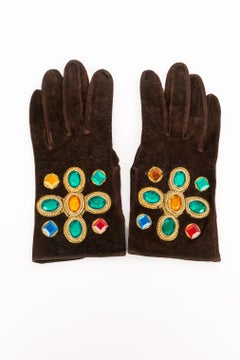 Christian Lacroix jewelry gloves
