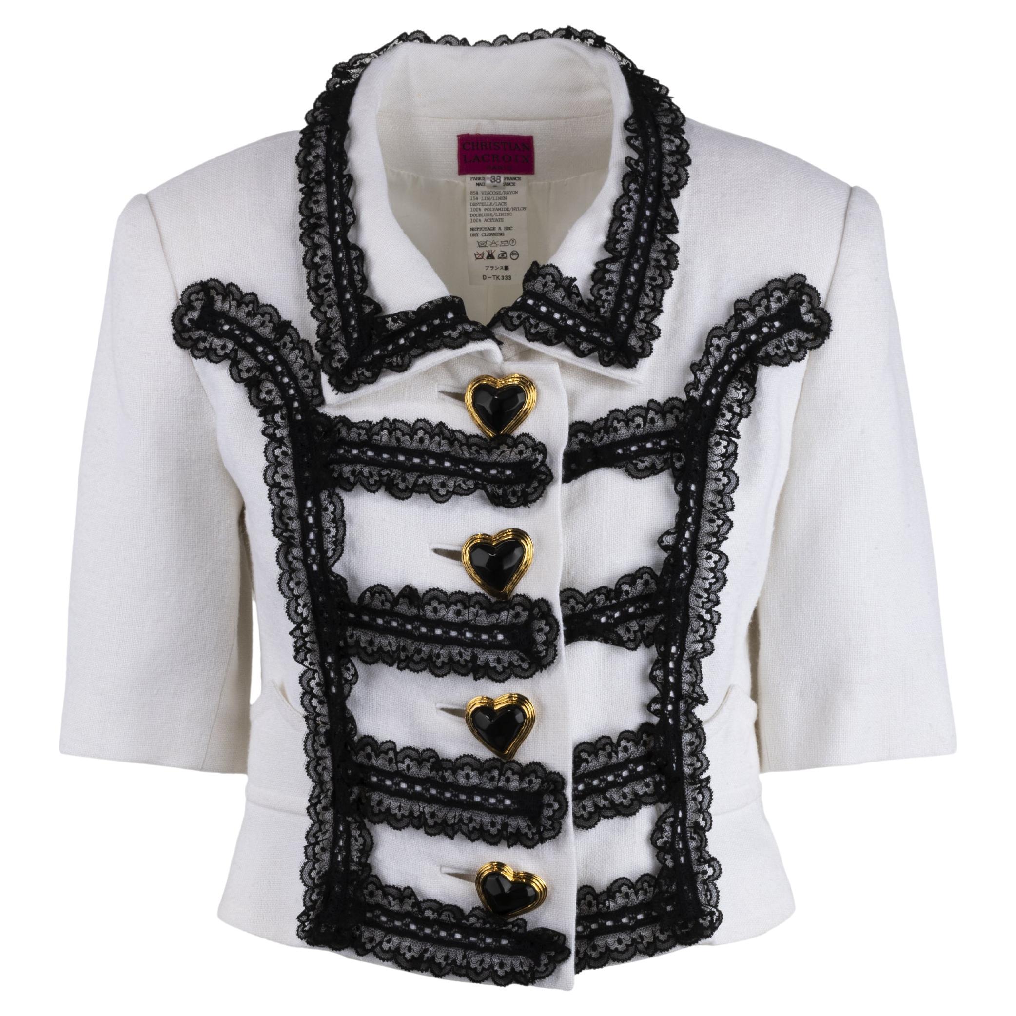 Christian Lacroix Lace Jacket For Sale