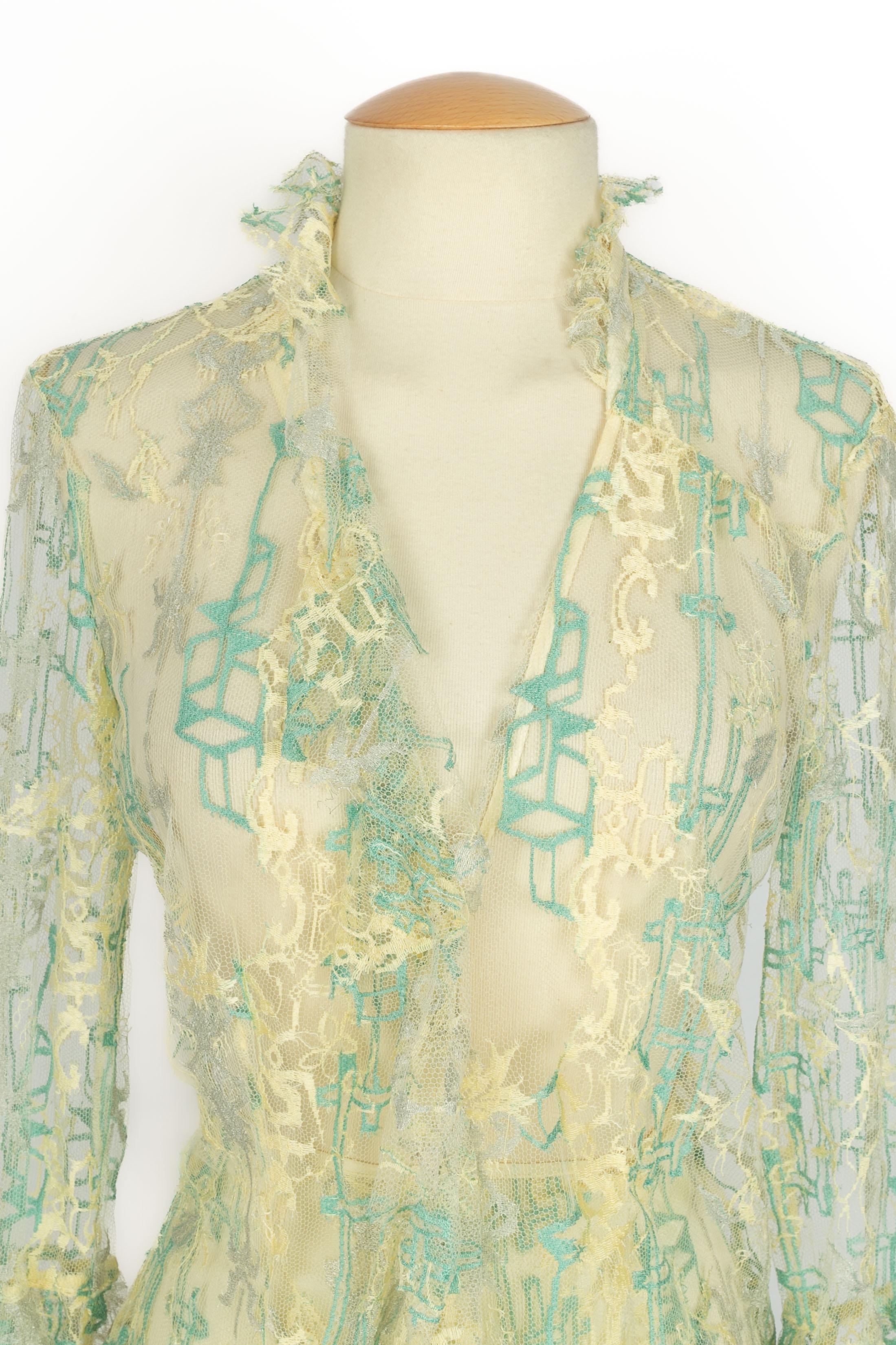 Christian Lacroix lace set en venta 5