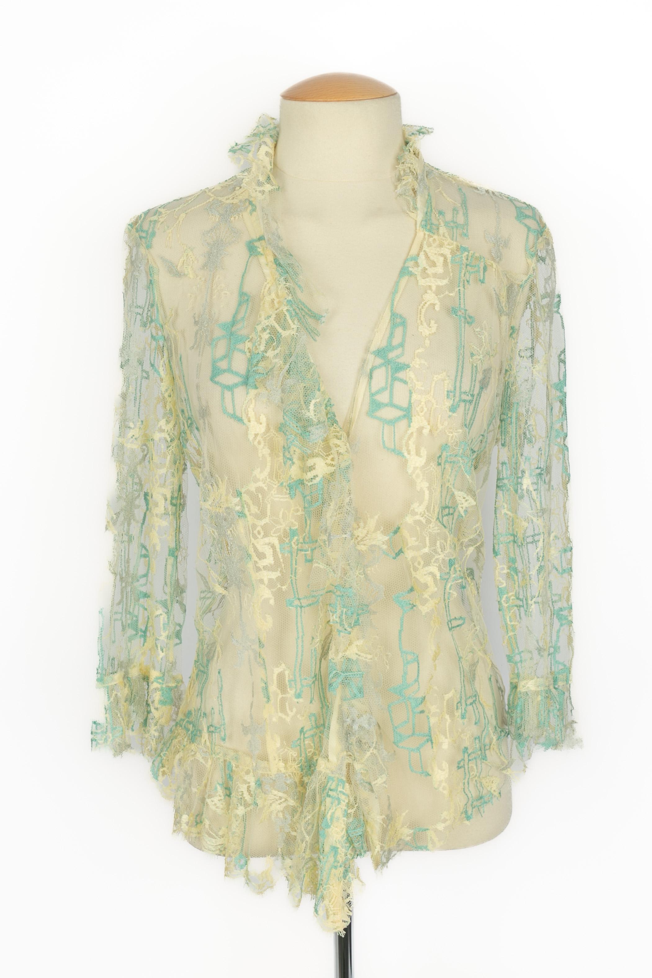 Christian Lacroix lace set en venta 8