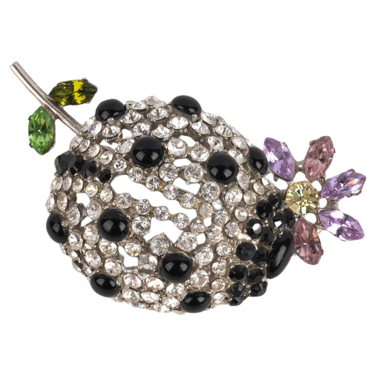 Christian Lacroix ladybug brooch