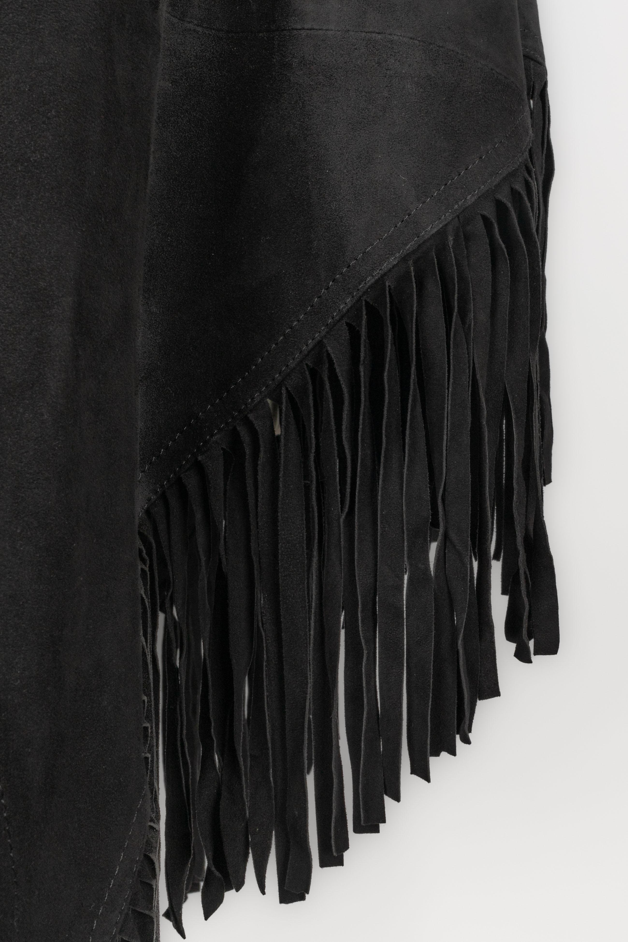 Christian Lacroix leather cape For Sale 1