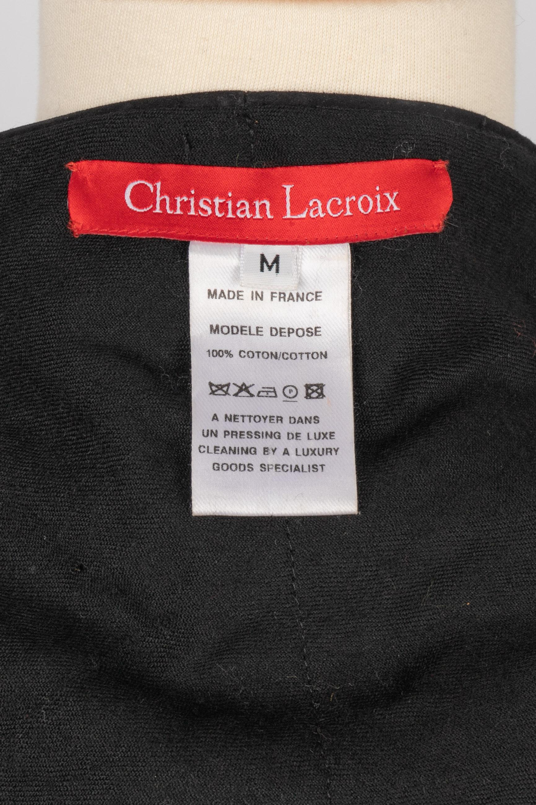 Christian Lacroix leather cape For Sale 2