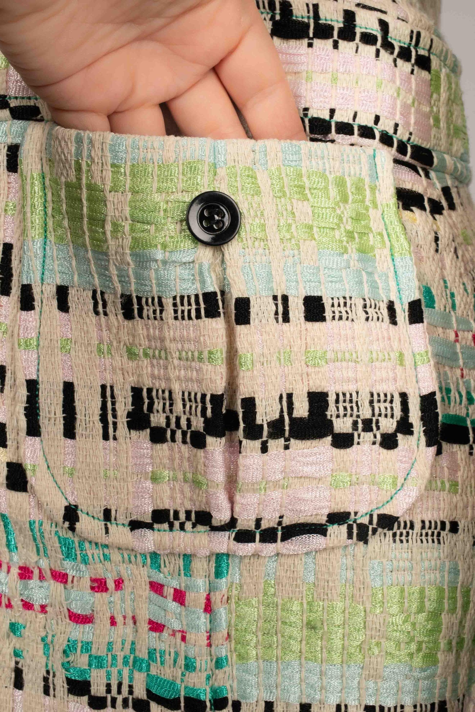 Christian Lacroix Cappotto multicolore di media lunghezza in vendita 1