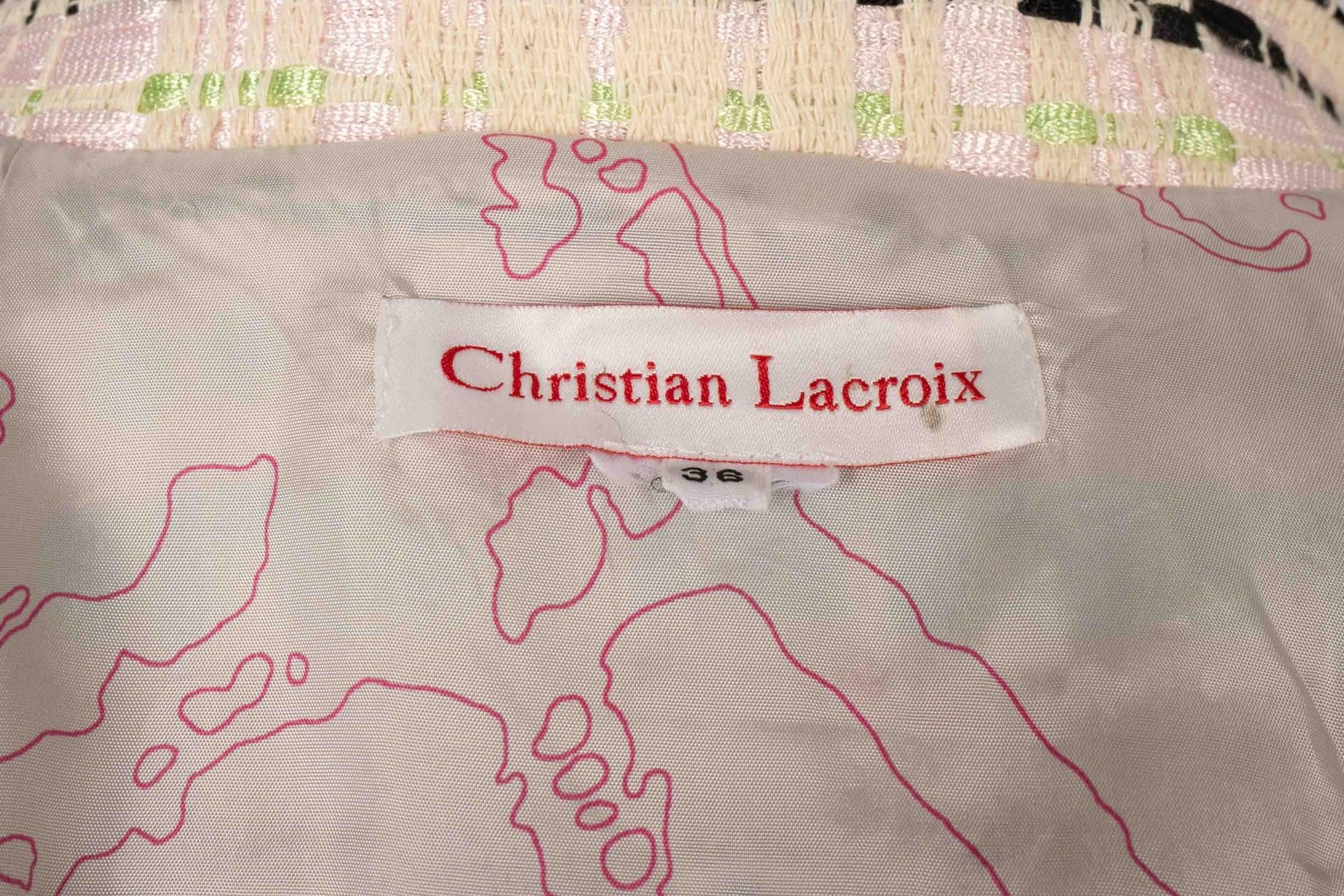 Christian Lacroix Cappotto multicolore di media lunghezza in vendita 4
