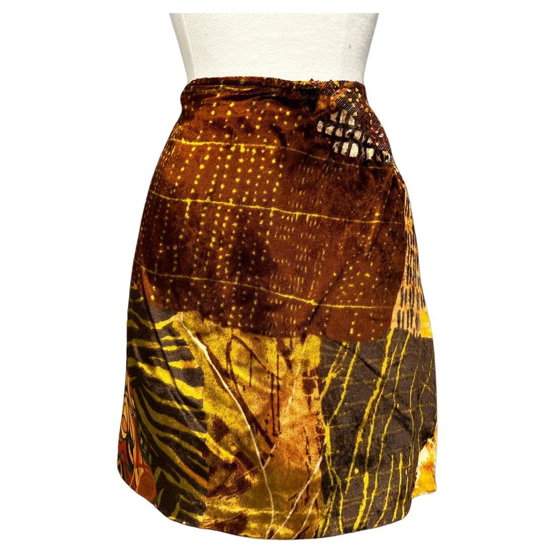 Christian Lacroix Mini Skirt For Sale