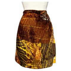 Retro Christian Lacroix Mini Skirt