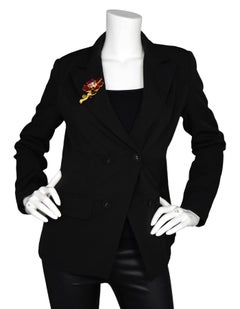 Christian Lacroix Multi-Color Flower W/ Crystals Brooch/Pin