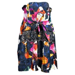 Christian Lacroix multicolor printed balloon dress