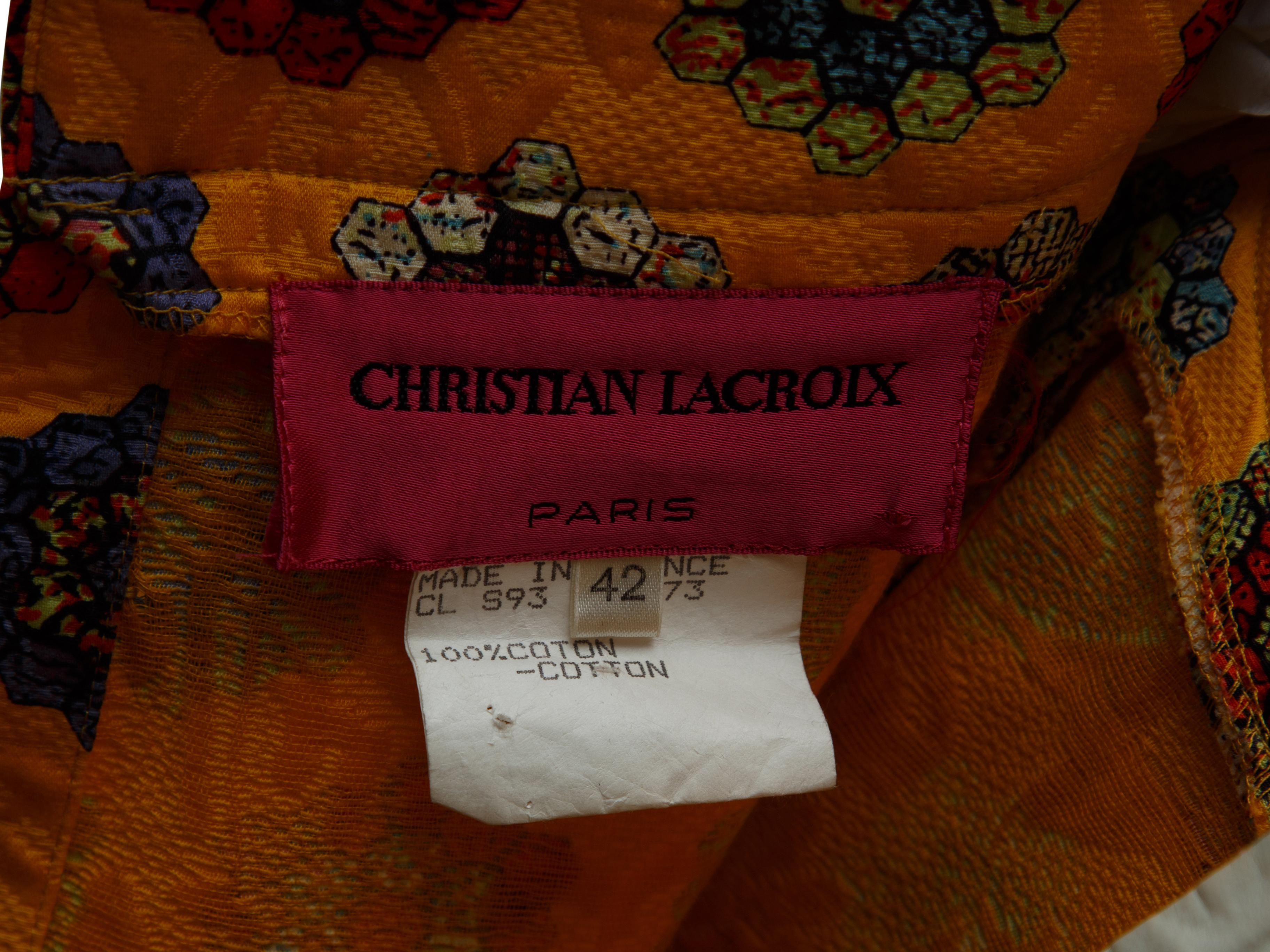 Women's Christian Lacroix Multicolor Short Dress