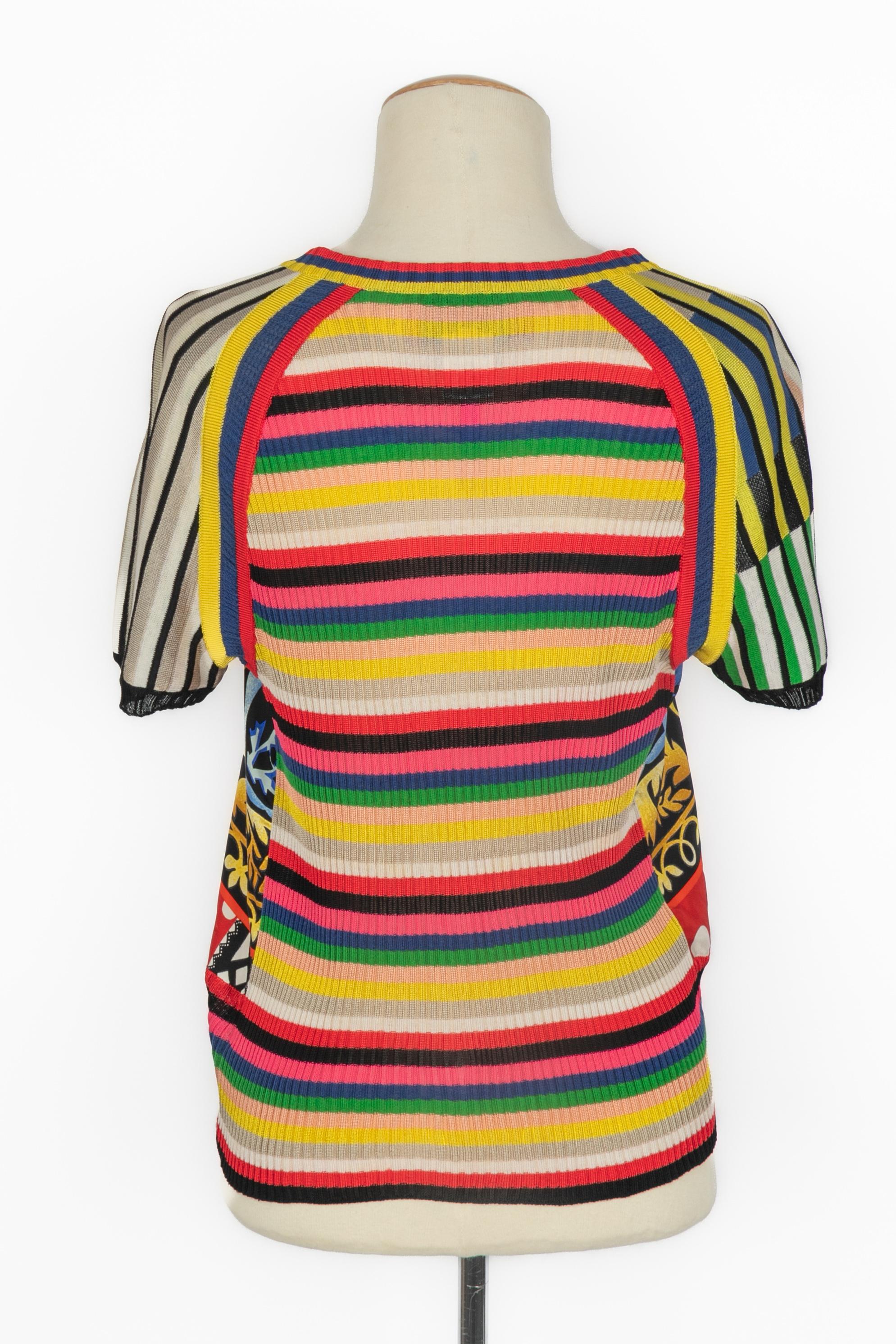 Cardigan multicolore Christian Lacroix in vendita 1