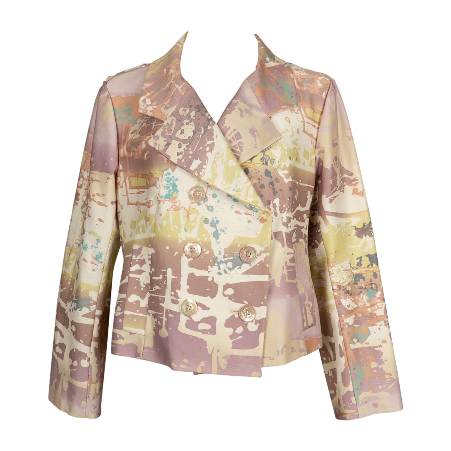 Christian Lacroix Mehrfarbige Baumwolljacke aus Baumwolle