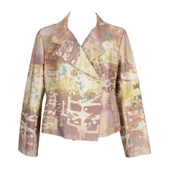 Christian Lacroix Mehrfarbige Baumwolljacke aus Baumwolle