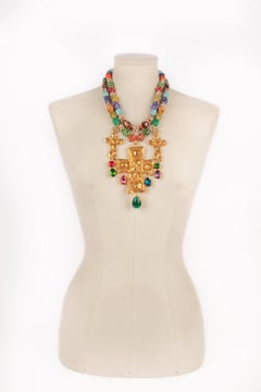 Collana di perle multicolore Christian Lacroix