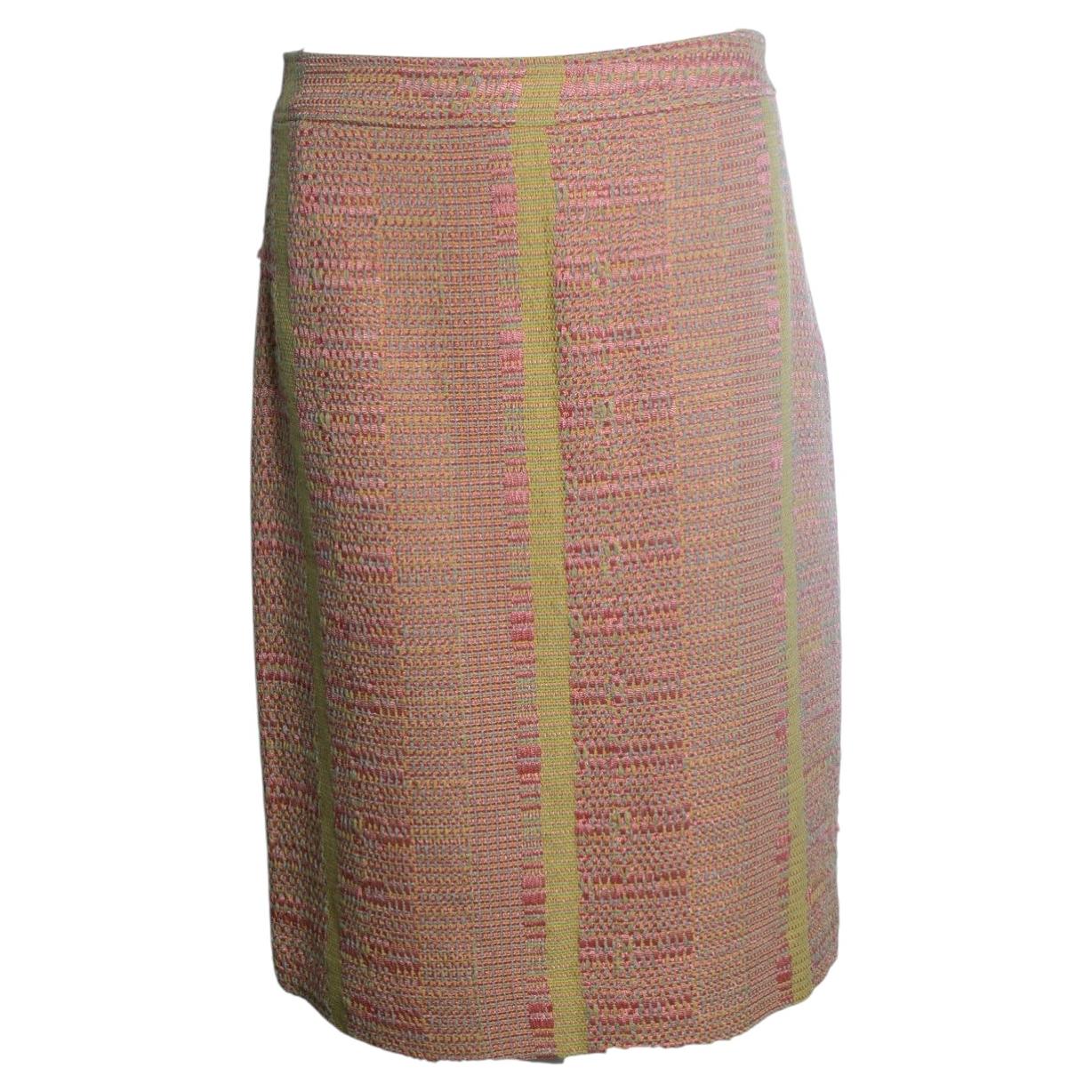Christian Lacroix, Gonna in tweed multicolore in vendita