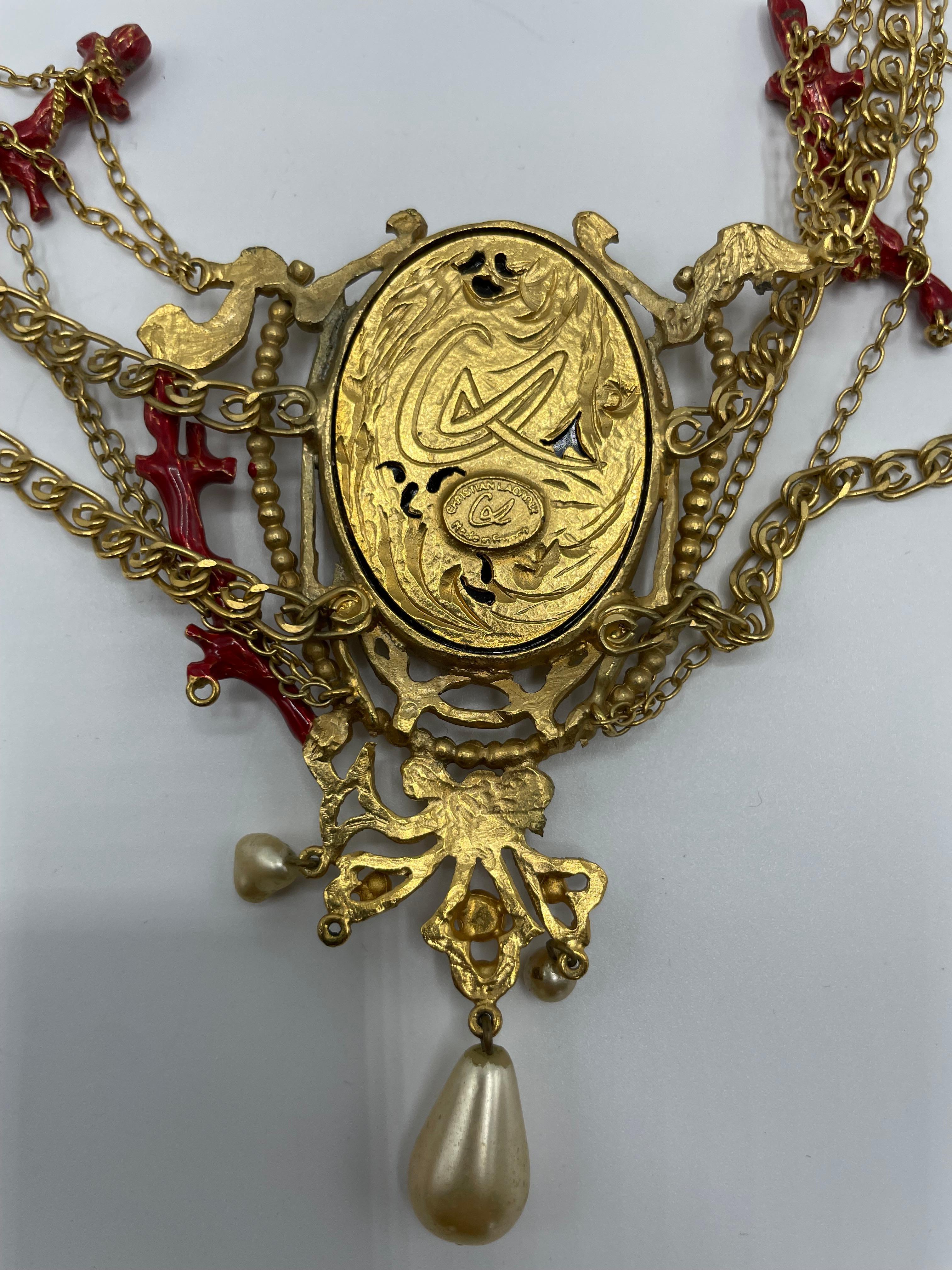 Christian Lacroix Necklace For Sale 5